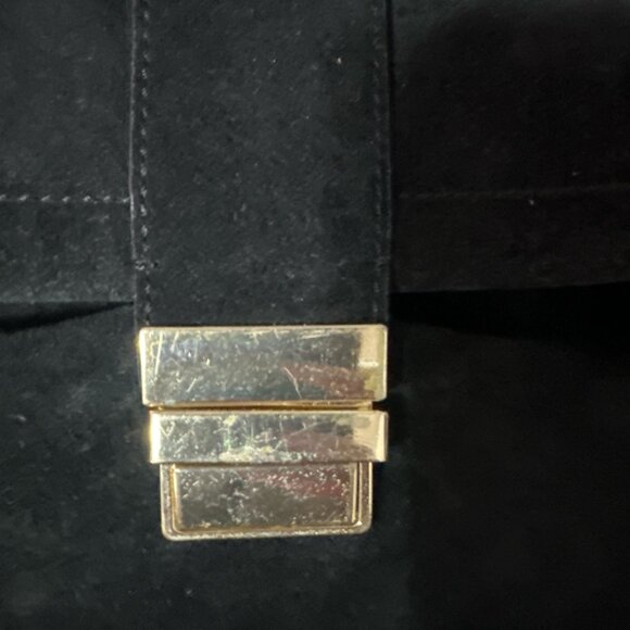 Zara Cow Leather Suede Purse - Picture 3 of 3